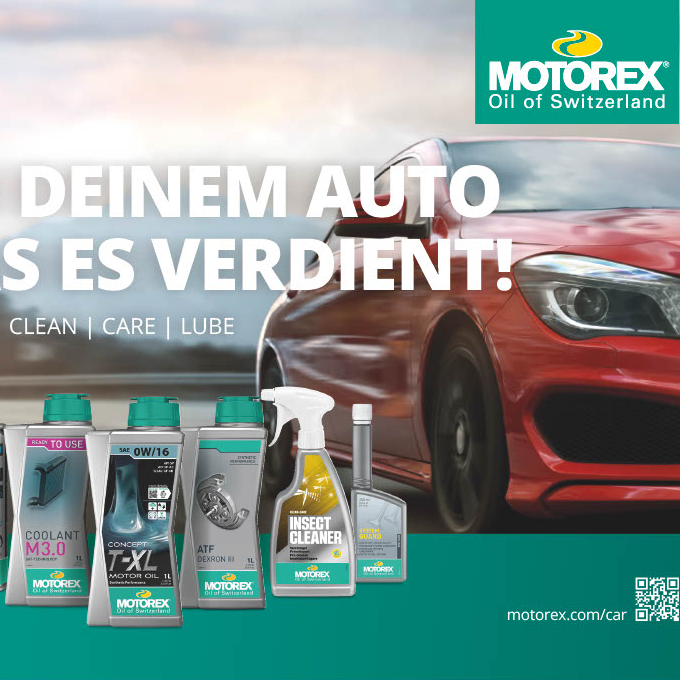 Visuel de campagne Motorex