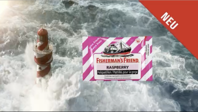 Visuel de campagne Fisherman's Friend